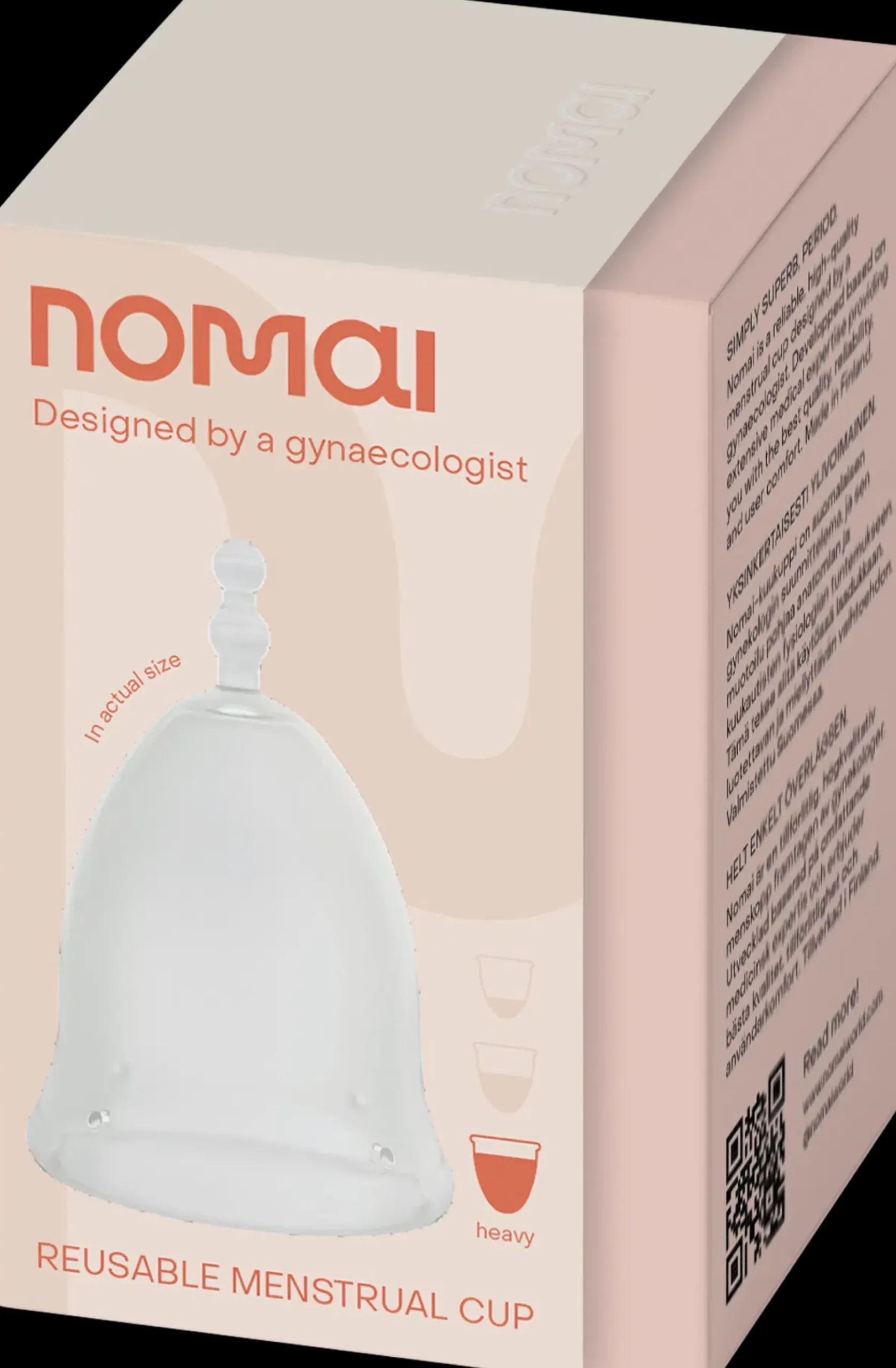 Nomai Kuukautiset Ja Intiimihygienia<Kuukuppi, Heavy kirkas