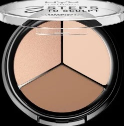 NYX Professional Makeup Kasvomeikit<3 Steps To Sculpt Palette korostuspaletti 15g