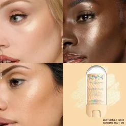 NYX Professional Makeup Kasvomeikit<Buttermelt Glaze Stix -korostuspuikko 8 ml