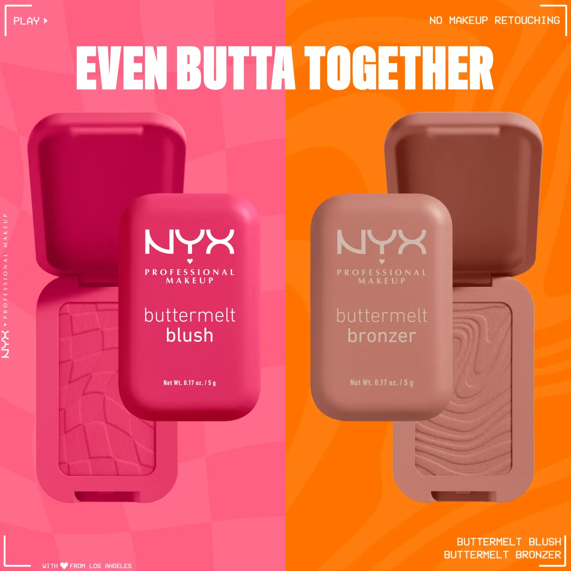 NYX Professional Makeup Kasvomeikit<Buttermelt Blush poskipuna 5 g