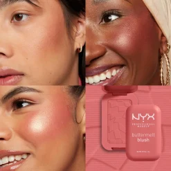 NYX Professional Makeup Kasvomeikit<Buttermelt Blush poskipuna 5 g