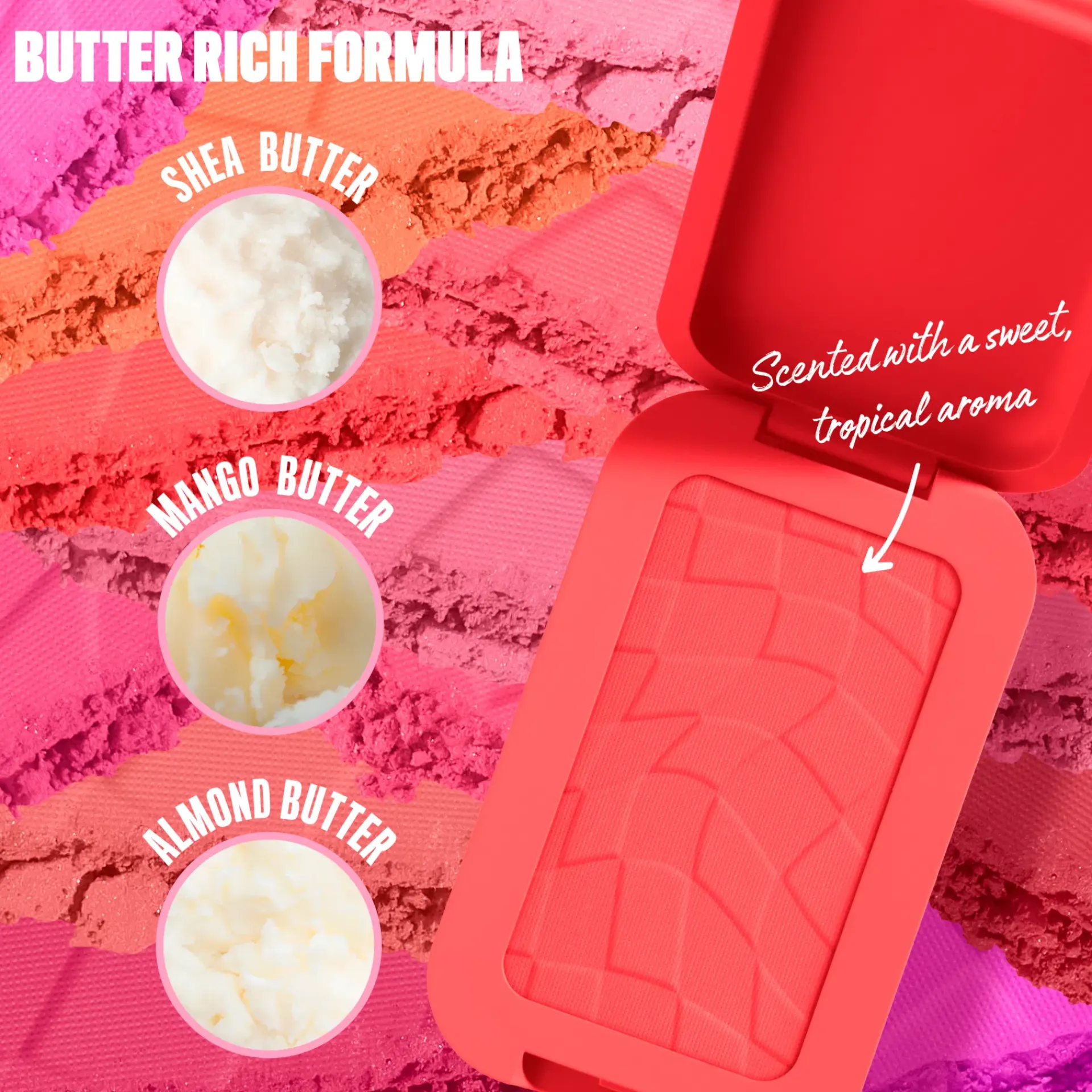 NYX Professional Makeup Kasvomeikit<Buttermelt Blush poskipuna 5 g