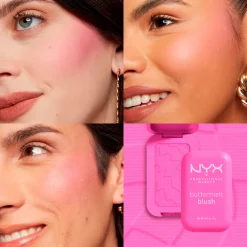 NYX Professional Makeup Kasvomeikit<Buttermelt Blush poskipuna 5 g