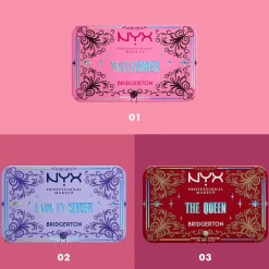NYX Professional Makeup Meikkisiveltimet Ja -Välineet<Bridgerton Royal Flush Palettes Queen Bee meikkipaletti