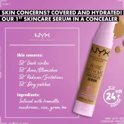 NYX Professional Makeup Kasvomeikit<Bare With Me Concealer Serum peitevoide 9,6 ml