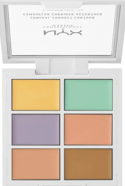 NYX Professional Makeup Kasvomeikit<3C Palette Color Correcting Concealer peiteväripaletti 1,5 g