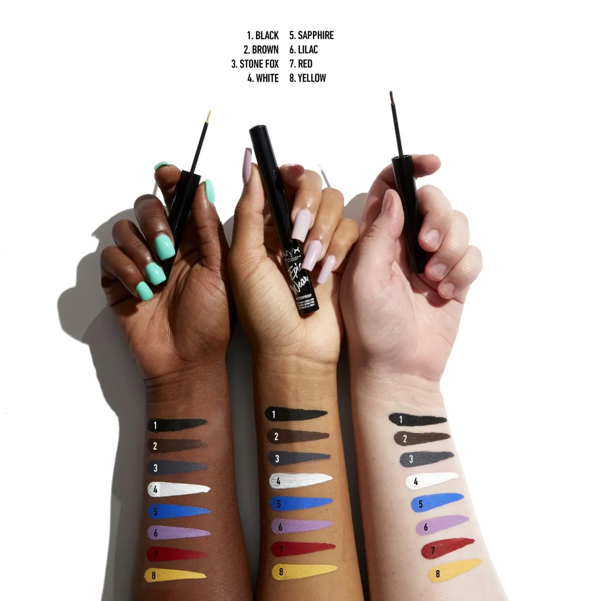 NYX Professional Makeup Silmämeikit<Epic Wear Semi Permanent Liquid Liner silmänrajauskynä 3,5 ml