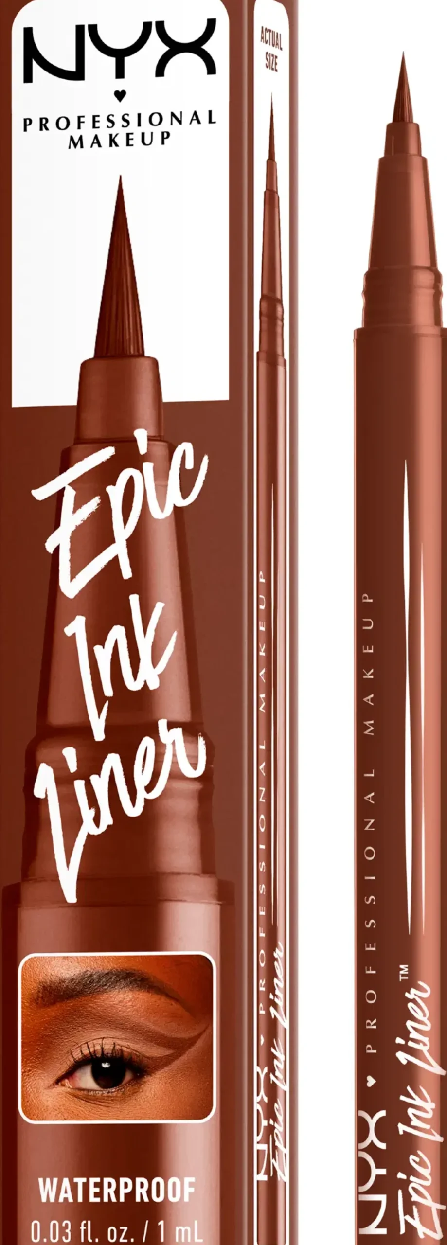 NYX Professional Makeup Silmämeikit<Epic Ink Liner Waterproof silmänrajauskynä 1 ml