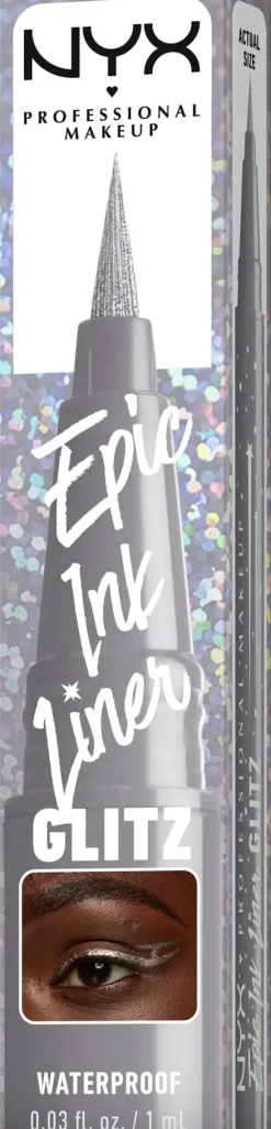 NYX Professional Makeup Silmämeikit<Epic Ink Liner Glitz vedenkestävä silmänrajauskynä 1 ml