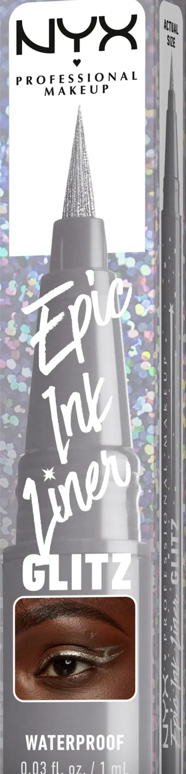 NYX Professional Makeup Silmämeikit<Epic Ink Liner Glitz vedenkestävä silmänrajauskynä 1 ml