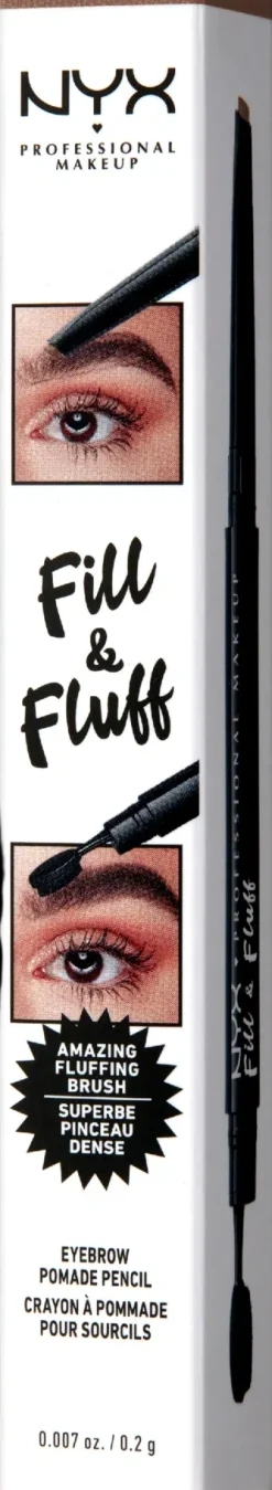 NYX Professional Makeup Silmämeikit<Fill & Fluff Eyebrow Pomade Pencil kulmakynä 0,2g