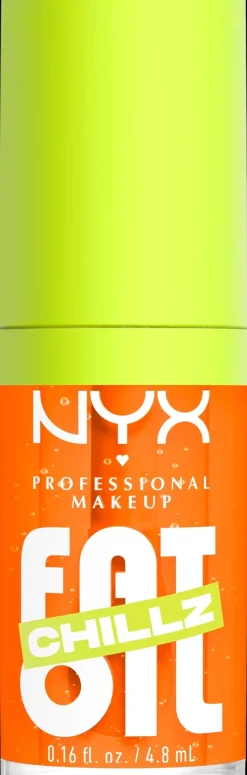NYX Professional Makeup Huulimeikit<Fat Oil Chillz Lip Drip Huuliöljy 4,8 ml