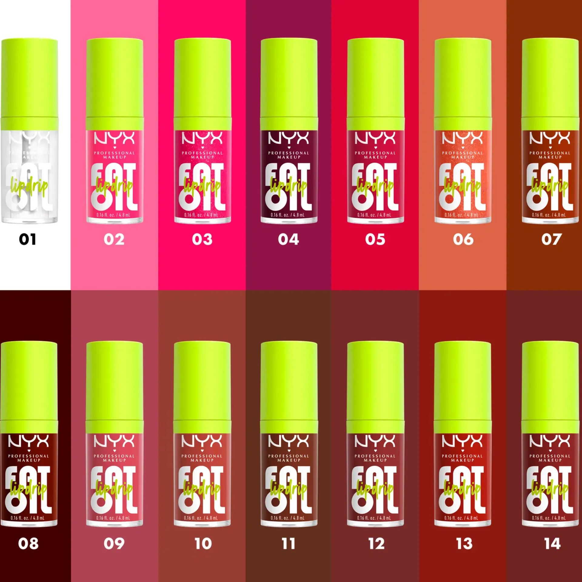 NYX Professional Makeup Huulimeikit<Fat Oil Lip Drip Gloss huulikiilto 4,8 ml