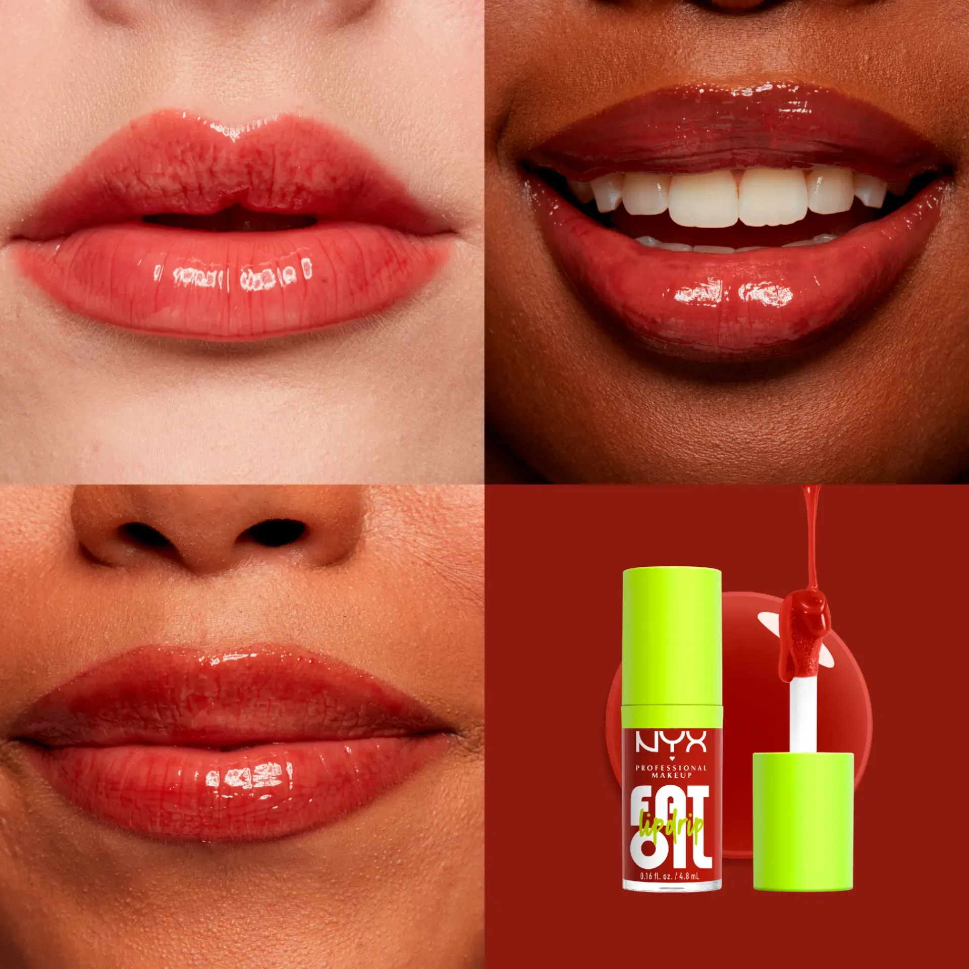NYX Professional Makeup Huulimeikit<Fat Oil Lip Drip Gloss huulikiilto 4,8 ml