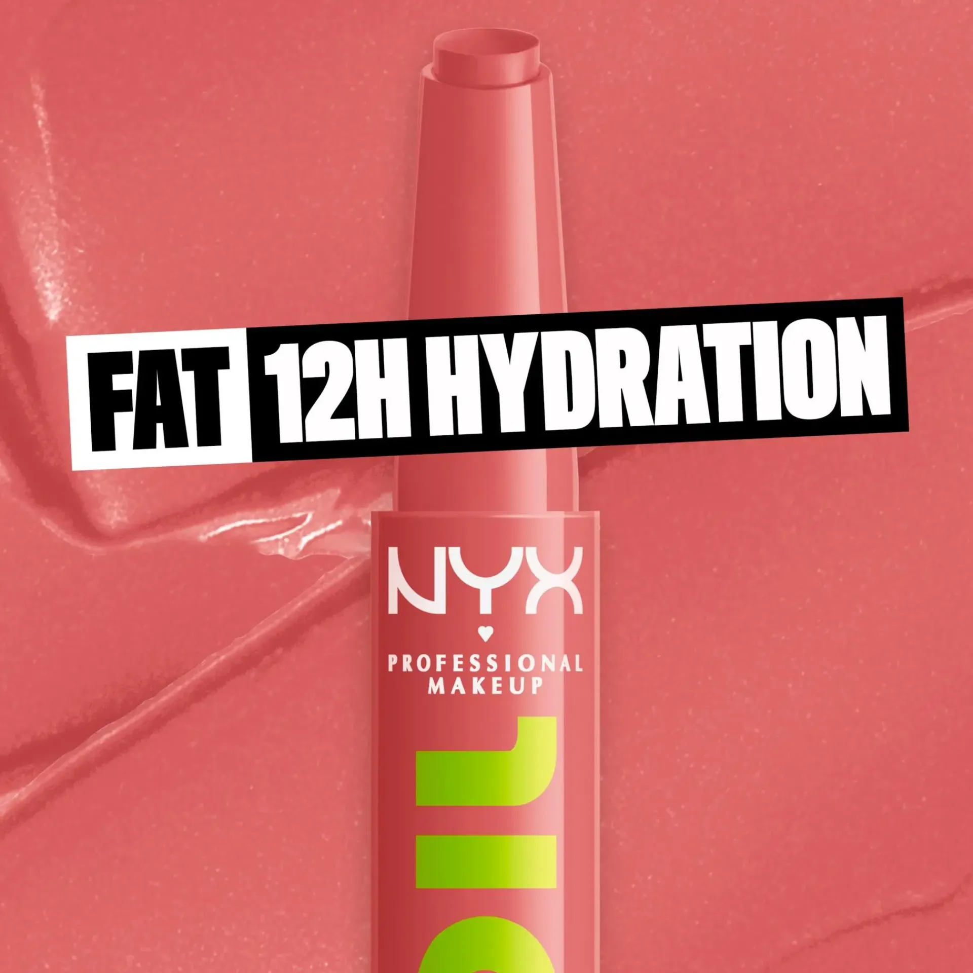 NYX Professional Makeup Huulimeikit<Fat Oil Slick Click Huulivoide 19 Caption This 2 g