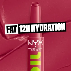 NYX Professional Makeup Huulimeikit<Fat Oil Slick Click Huulivoide 19 Caption This 2 g