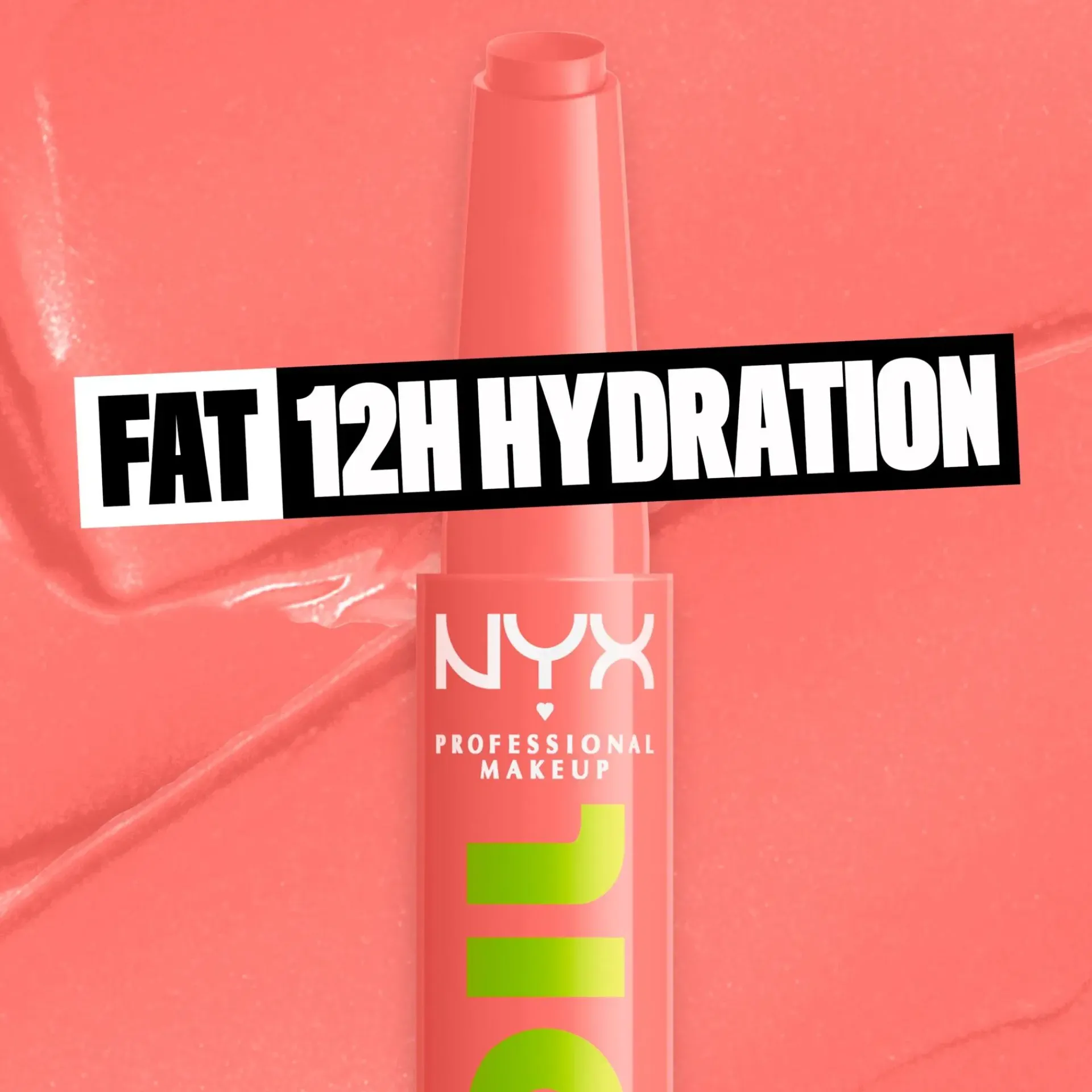 NYX Professional Makeup Huulimeikit<Fat Oil Slick Click Huulivoide 19 Caption This 2 g