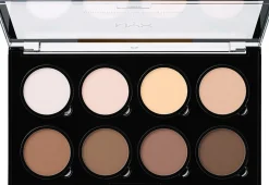 NYX Professional Makeup Kasvomeikit<Highlight & Contour Pro Palette korostusväripaletti 8 x 2,7 g
