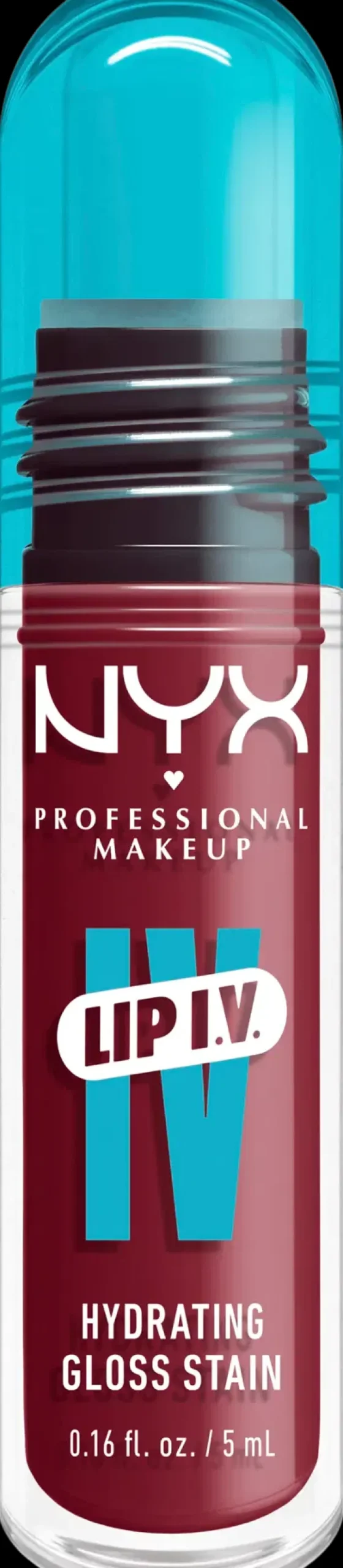 NYX Professional Makeup Huulimeikit<Lip I.V. Hydrating Gloss Stain huulikiilto 5 ml