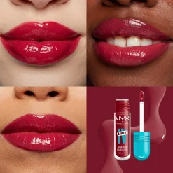 NYX Professional Makeup Huulimeikit<Lip I.V. Hydrating Gloss Stain huulikiilto 5 ml