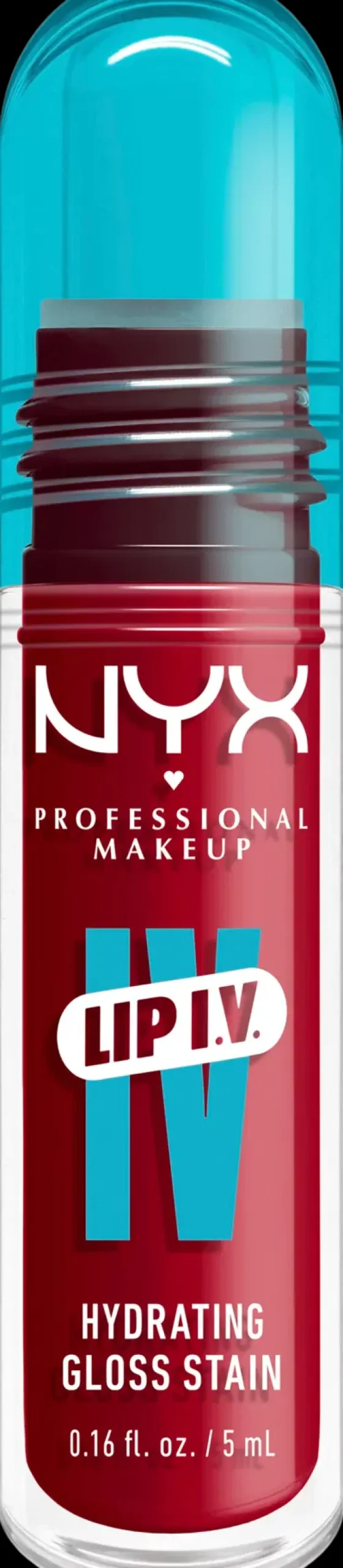 NYX Professional Makeup Huulimeikit<Lip I.V. Hydrating Gloss Stain huulikiilto 5 ml
