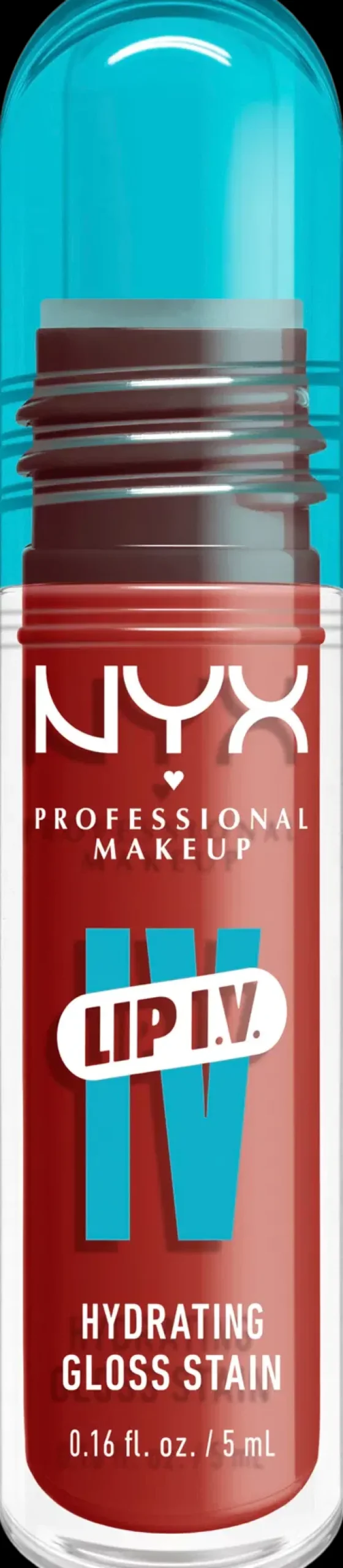 NYX Professional Makeup Huulimeikit<Lip I.V. Hydrating Gloss Stain huulikiilto 5 ml