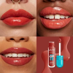 NYX Professional Makeup Huulimeikit<Lip I.V. Hydrating Gloss Stain huulikiilto 5 ml