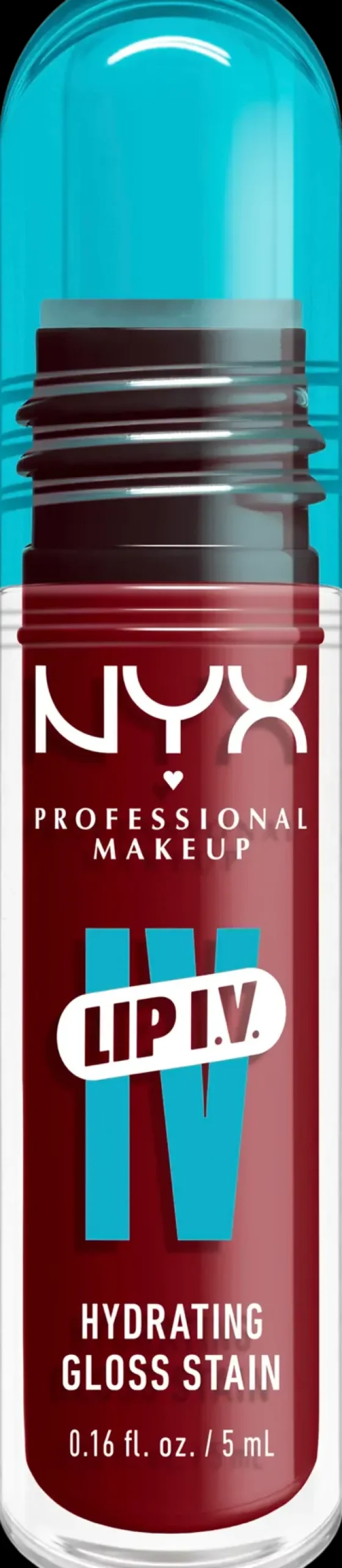 NYX Professional Makeup Huulimeikit<Lip I.V. Hydrating Gloss Stain huulikiilto 5 ml