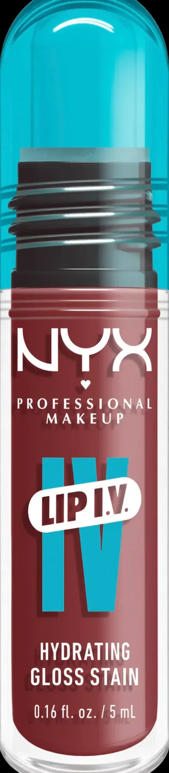 NYX Professional Makeup Huulimeikit<Lip I.V. Hydrating Gloss Stain huulikiilto 5 ml
