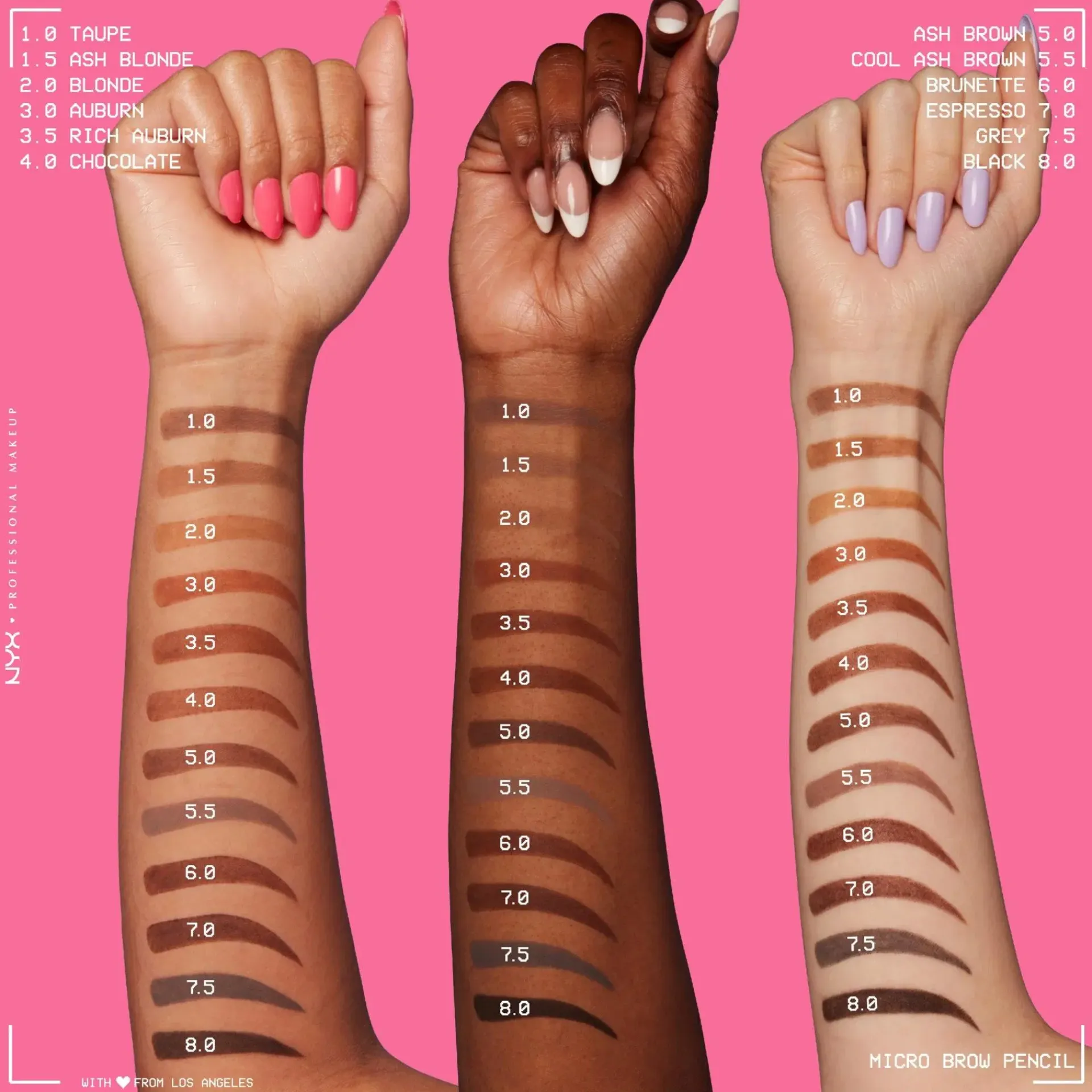 NYX Professional Makeup Silmämeikit<Micro Brow Pencil kulmakynä 0,09 g
