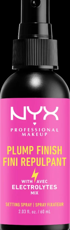 NYX Professional Makeup Kasvomeikit<Plump Finish Setting Spray meikinkiinnityssuihke 60 ml