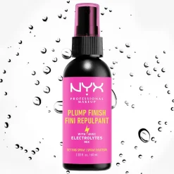 NYX Professional Makeup Kasvomeikit<Plump Finish Setting Spray meikinkiinnityssuihke 60 ml