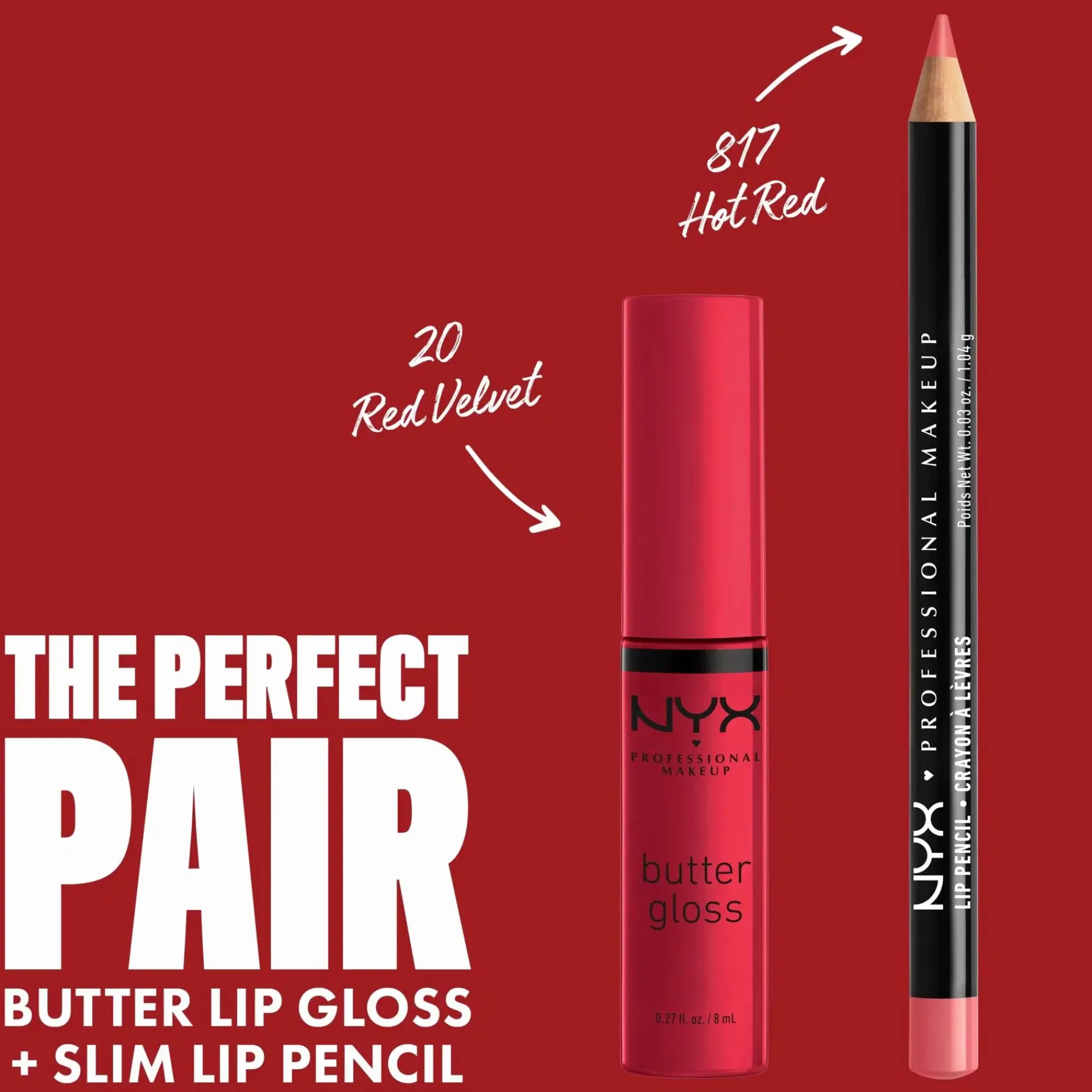 NYX Professional Makeup Huulimeikit<Slim Lip Pencil huultenrajauskynä 1 g