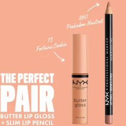 NYX Professional Makeup Huulimeikit<Slim Lip Pencil huultenrajauskynä 1 g