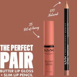 NYX Professional Makeup Huulimeikit<Slim Lip Pencil huultenrajauskynä 1 g