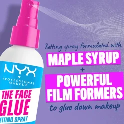 NYX Professional Makeup Kasvomeikit<The Face Glue Setting Spray meikinkiinnityssuihke 60 ml