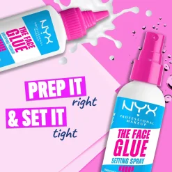 NYX Professional Makeup Kasvomeikit<The Face Glue Setting Spray meikinkiinnityssuihke 60 ml