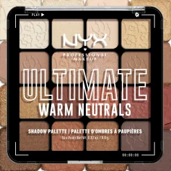 NYX Professional Makeup Silmämeikit<Ultimate Shadow Palette -luomiväripaletti 05W Warm Neutrals 13,28 g