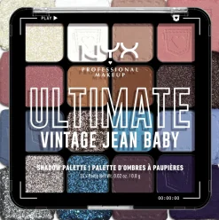 NYX Professional Makeup Silmämeikit<Ultimate Shadow Palette -luomiväripaletti 01W Vintage Jean Baby 13,28 g