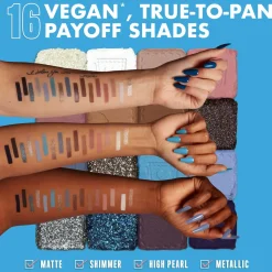 NYX Professional Makeup Silmämeikit<Ultimate Shadow Palette -luomiväripaletti 01W Vintage Jean Baby 13,28 g