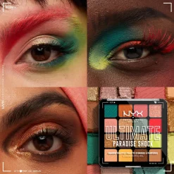 NYX Professional Makeup Silmämeikit<Ultimate Shadow Palette -luomiväripaletti 02W Paradise Shock 13,28 g