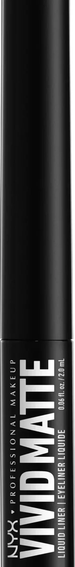 NYX Professional Makeup Silmämeikit<Vivid Matte Liquid Liner silmänrajauskynä 2 ml 01 BLACK
