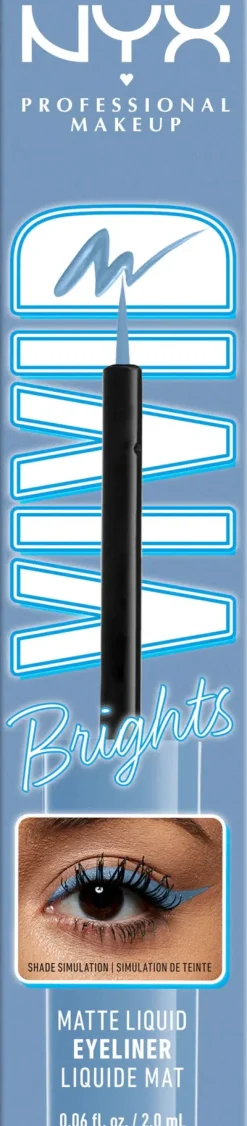 NYX Professional Makeup Silmämeikit<Vivid Bright Liquid Liner silmänrajauskynä 2 ml
