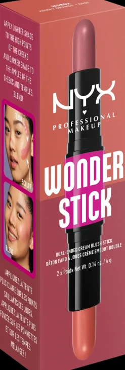 NYX Professional Makeup Kasvomeikit<Wonder Stick Dual-Ended Cream Blush Stick poskipuna 4 g