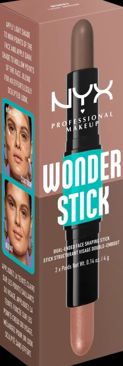 NYX Professional Makeup Kasvomeikit<Wonder Stick Dual-Ended Face Shaping Stick korostuskynä 4 g
