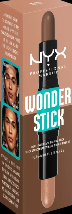 NYX Professional Makeup Kasvomeikit<Wonder Stick Dual-Ended Face Shaping Stick korostuskynä 4 g