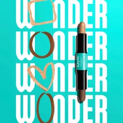 NYX Professional Makeup Kasvomeikit<Wonder Stick Dual-Ended Face Shaping Stick korostuskynä 4 g