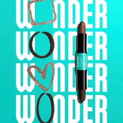 NYX Professional Makeup Kasvomeikit<Wonder Stick Dual-Ended Face Shaping Stick korostuskynä 4 g