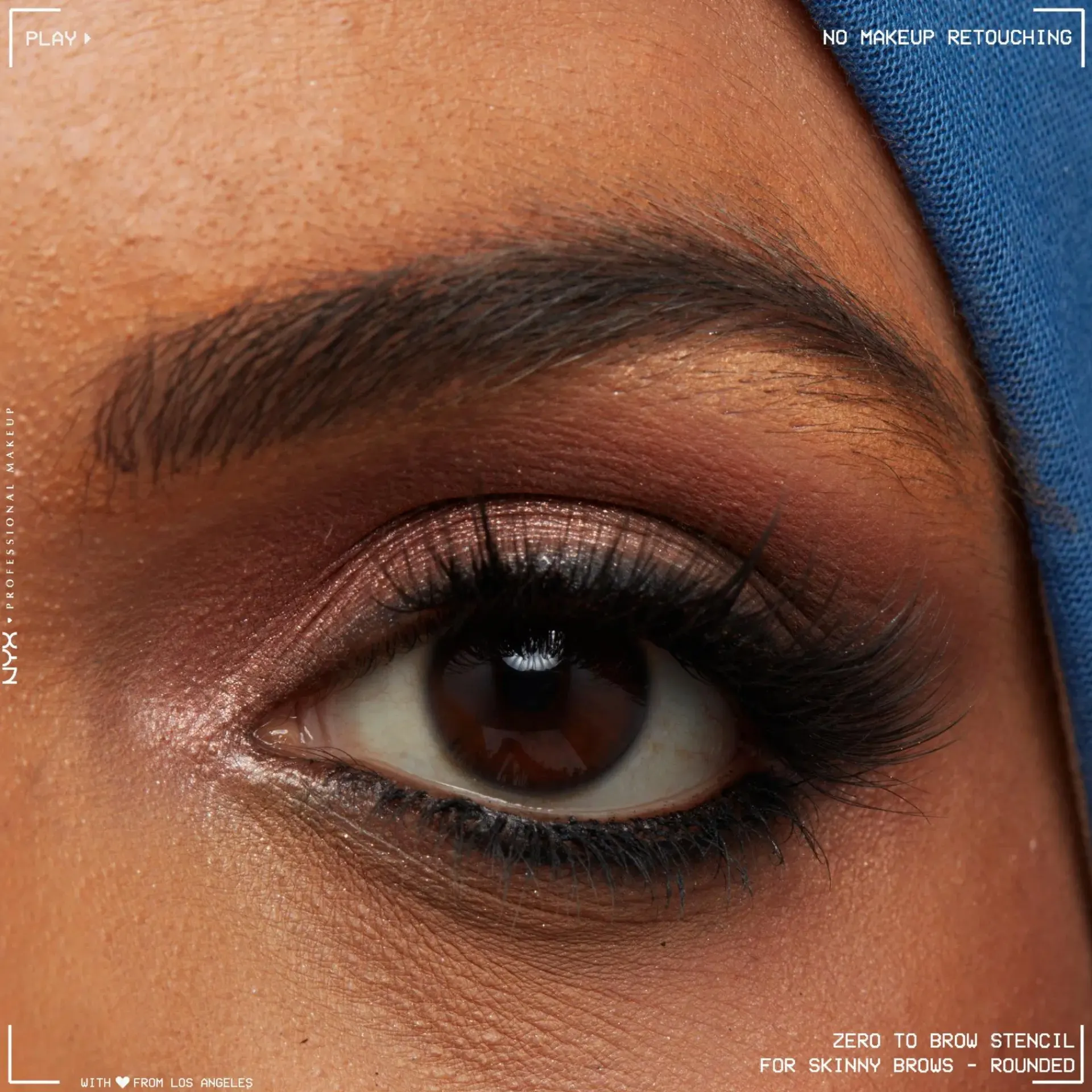 NYX Professional Makeup Silmämeikit<Zero To Brow -kulmasapluuna 01 For Skinny Brows