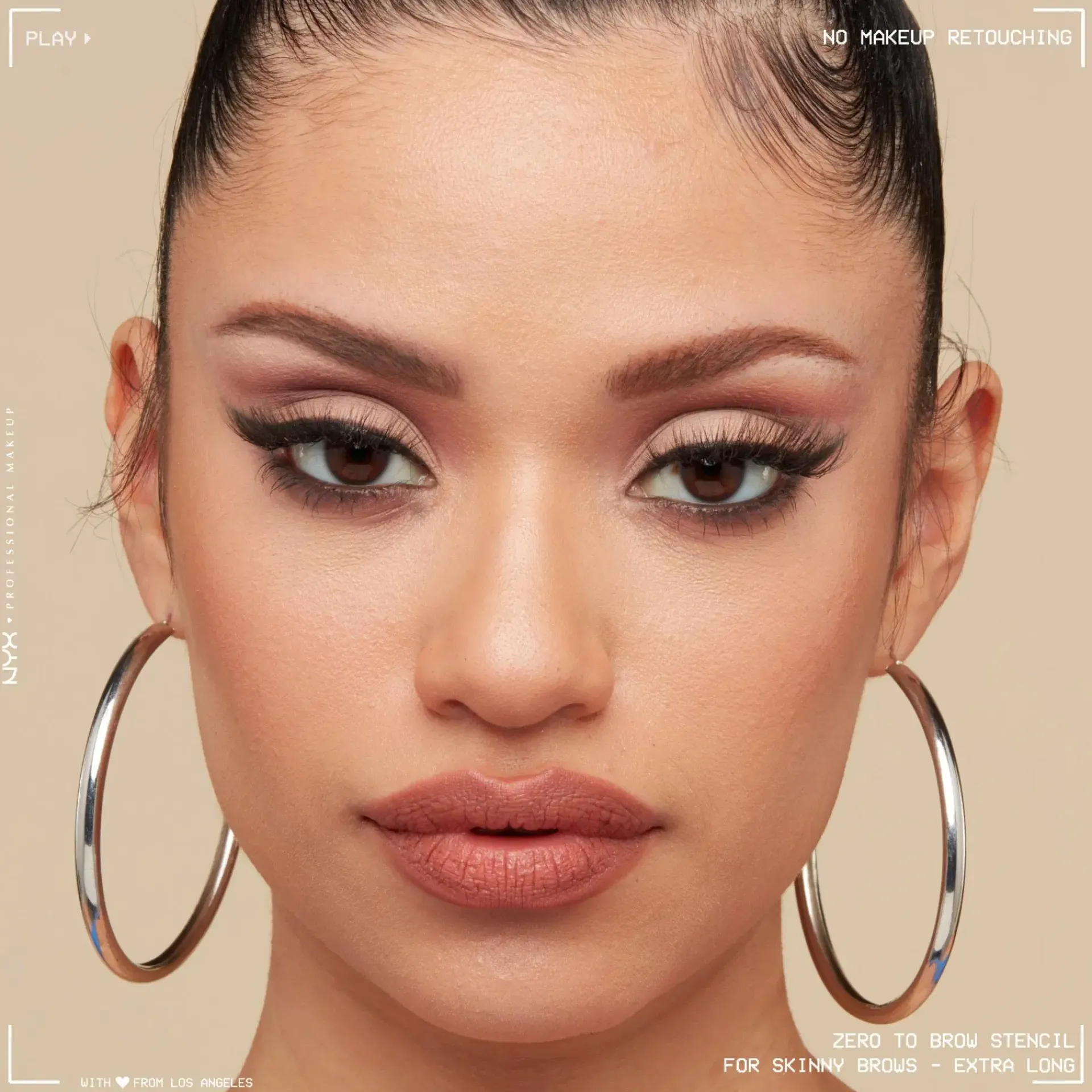 NYX Professional Makeup Silmämeikit<Zero To Brow -kulmasapluuna 01 For Skinny Brows